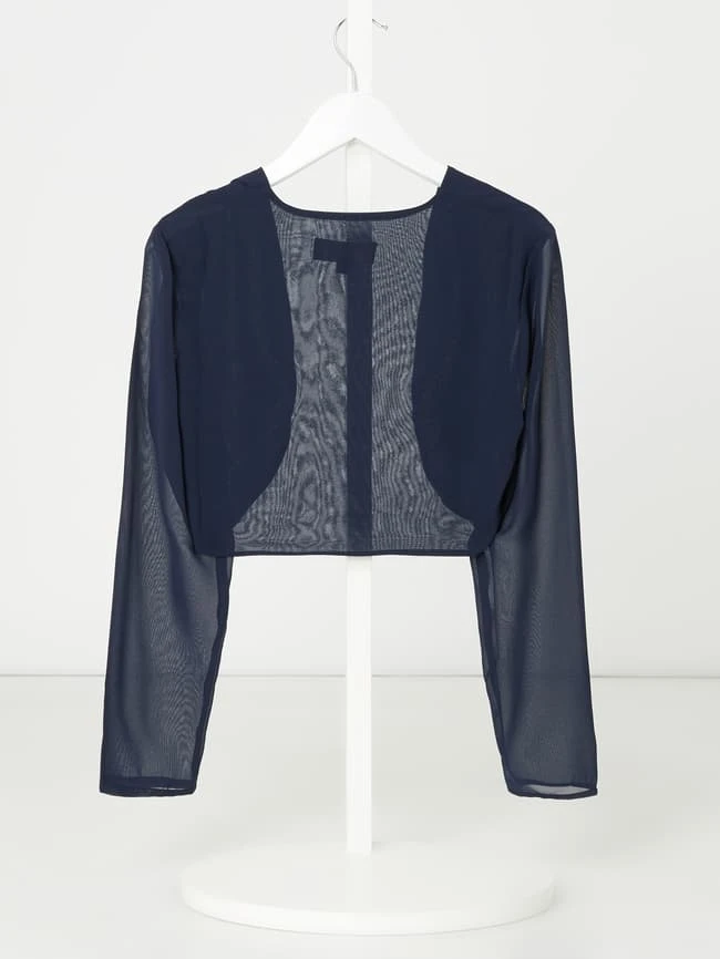 G.O.L. Bolero Aus Chiffon - Marineblau 5 G.O.L. Bolero Aus Chiffon - Marineblau – Bild 3