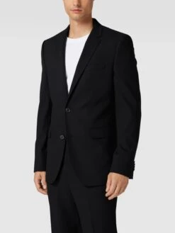 BOSS Regular Fit 2-Knopf-Sakko Mit Reverskragen Modell 'Jasper' - Marineblau -Beliebt Bekleidungsgeschäft 60skui2488ol4cam98okuiii9d342lhh6l35agi58op5cghj71736jq86gqjgjqf8t85ahae851j6daa60o3ed9h6ss30p9nccr32dpkc4q6aeb464rjcdj2c4o36eb5c8s3ipg