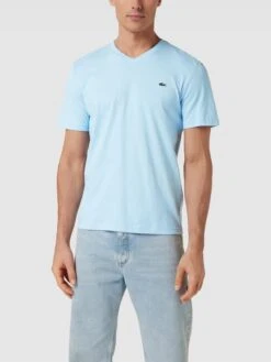 Lacoste T-Shirt Mit Logo-Stitching - Hellblau -Beliebt Bekleidungsgeschäft 612l0ji18l7j6khl9p3j4c1oaool2jqe6sokecqm9sr3ikiba0o4kjqh757ksiie8t2jii1p8524kk2f8ko32phk6kpj0e1p6di3cdhk6sr3geb4c8ojcphocdhm6oj56him6pg