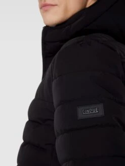 Cinque Steppjacke Mit Label-Patch Modell 'Raptor' - Schwarz -Beliebt Bekleidungsgeschäft 6144al1i8594ohq5a14lce26agr56kq49kpj4ipp693kilaa6kpkgl1m64pjeh2aagoj2h1l8d84ul2g8so68ohm6orjed326lijiphk6dgj0e9j6krjgp1l6kr3acb2cph6ao8