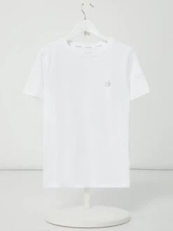 Calvin Klein Underwear T-Shirt Aus Baumwolle Im 2er-Pack - Weiß