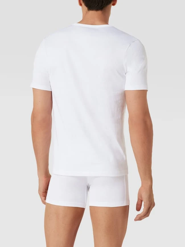 BOSS T-Shirt Mit Label-Stitching Im 3er-Pack Modell 'Classic' - Weiß 6 BOSS T-Shirt Mit Label-Stitching Im 3er-Pack Modell 'Classic' - Weiß – Bild 4