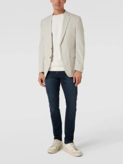 MCNEAL Jeans Mit Label-Patch - Aqua Blau