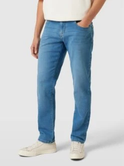 MCNEAL Jeans Mit Label-Patch - Aqua Blau -Beliebt Bekleidungsgeschäft 64oksiic84okccaj91a5clho754k6khj9123cka89kr46hqm856jclhl6ha3gh2j8oo58kab6ta58j1hap3m2dpi75i3cc1i6tgj0d1kc8s3aoho6cq3ieb1coojgcr66sq3ep8