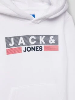 Jack & Jones Hoodie Mit Label-Print - Weiß -Beliebt Bekleidungsgeschäft 652kulila4ol6da66l144ipg8h24ah2ja124kgie898koki68kqjglhj8spk2j1l9kpksc28adal4khi90o68eb1c8qj4cr275h36p1k6pimce1j64p34c9n71gj4cr365i34co