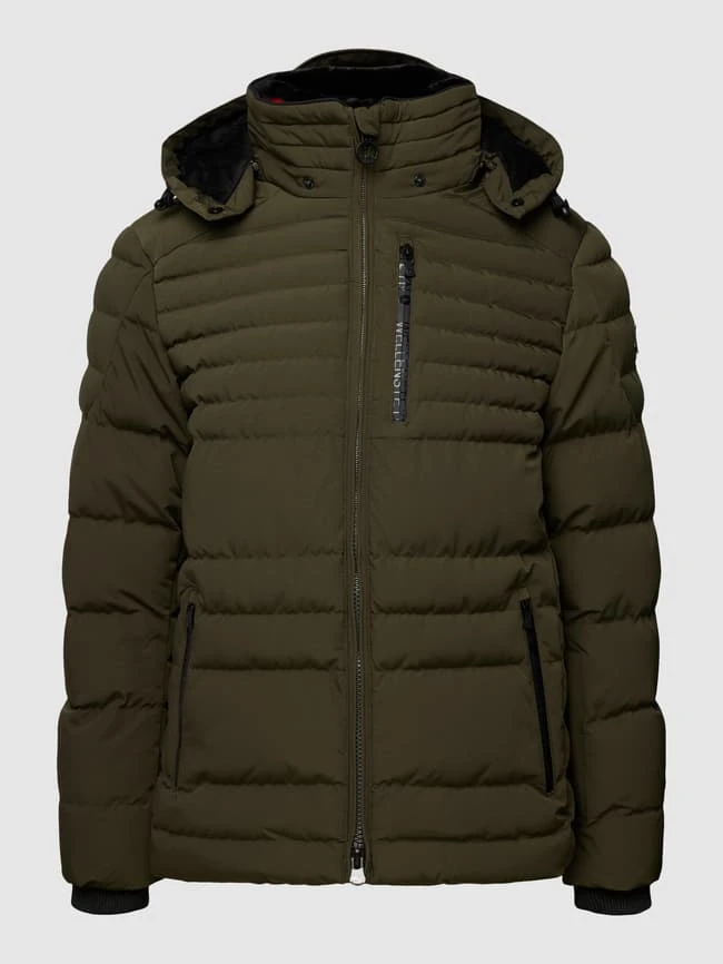 Wellensteyn Steppjacke Mit Abnehmbarem Kunstfellbesatz Modell 'POLAR' - Olivgrün 4 Wellensteyn Steppjacke Mit Abnehmbarem Kunstfellbesatz Modell 'POLAR' - Olivgrün – Bild 2