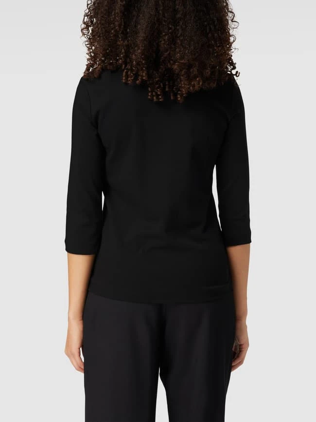 Christian Berg Woman T-Shirt Mit 3/4-Arm Und Dekorativen Knöpfen - Schwarz 7 Christian Berg Woman T-Shirt Mit 3/4-Arm Und Dekorativen Knöpfen - Schwarz – Bild 5