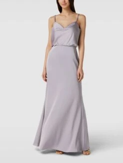 Laona Abendkleid Mit Wasserfall-Ausschnitt - Flieder