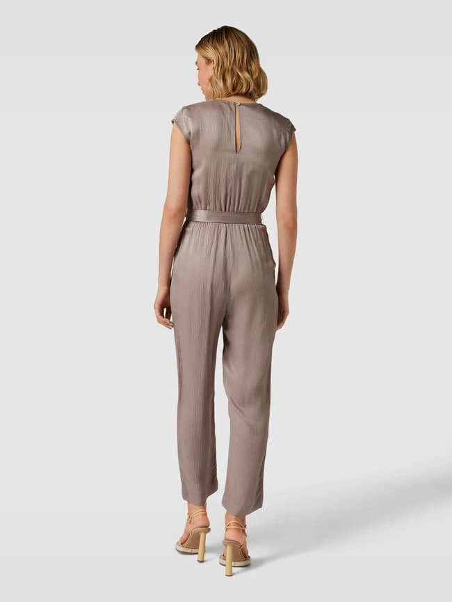 Jake*s Collection Jumpsuit Mit Strukturmuster - Mittelgrau 7 Jake*s Collection Jumpsuit Mit Strukturmuster - Mittelgrau – Bild 5