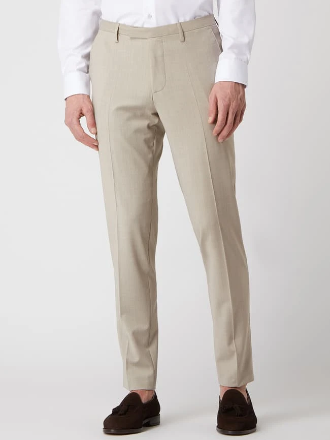 Cinque Anzughose Mit Bügelfalten Modell 'Cimonopoli' - Sand 6 Cinque Anzughose Mit Bügelfalten Modell 'Cimonopoli' - Sand – Bild 4
