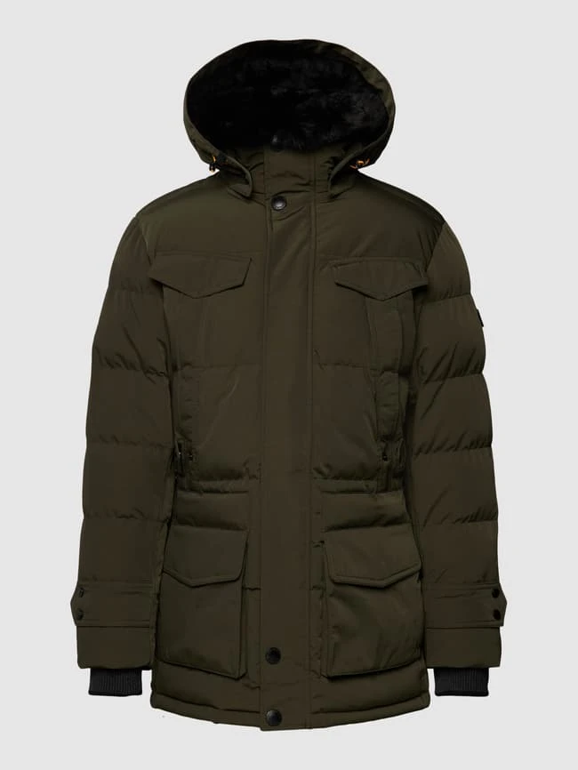 Wellensteyn Steppjacke Mit Abnehmbarer Kapuze Modell 'SEAMASTER' - Olivgrün 4 Wellensteyn Steppjacke Mit Abnehmbarer Kapuze Modell 'SEAMASTER' - Olivgrün – Bild 2