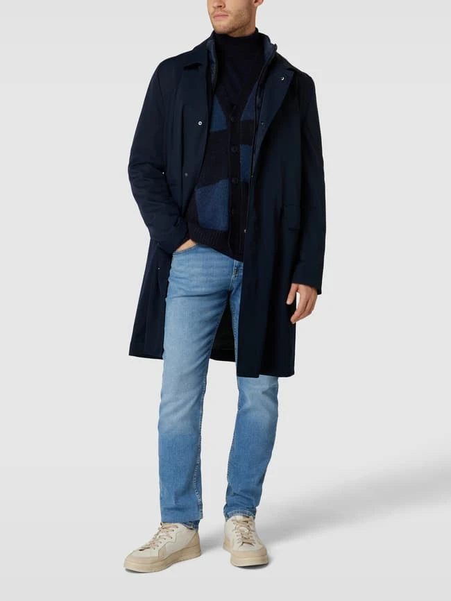 BOSS Mantel Mit Reißverschluss Modell 'Jared' - Marineblau 3 BOSS Mantel Mit Reißverschluss Modell 'Jared' - Marineblau