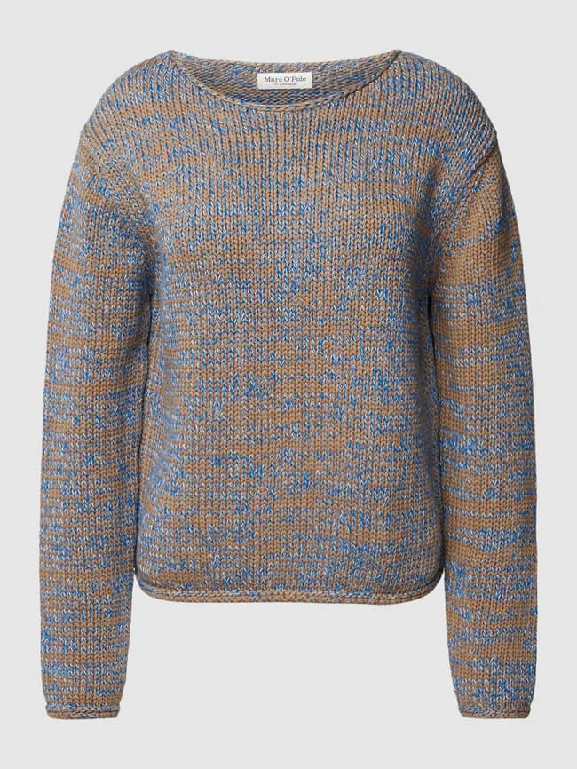 Marc O'Polo Strickpullover Mit U-Boot-Ausschnitt - Royalblau 4 Marc O'Polo Strickpullover Mit U-Boot-Ausschnitt - Royalblau – Bild 2