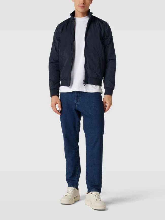 Peuterey Jacke Mit Stehkragen Modell 'AGNEL' - Marineblau 3 Peuterey Jacke Mit Stehkragen Modell 'AGNEL' - Marineblau