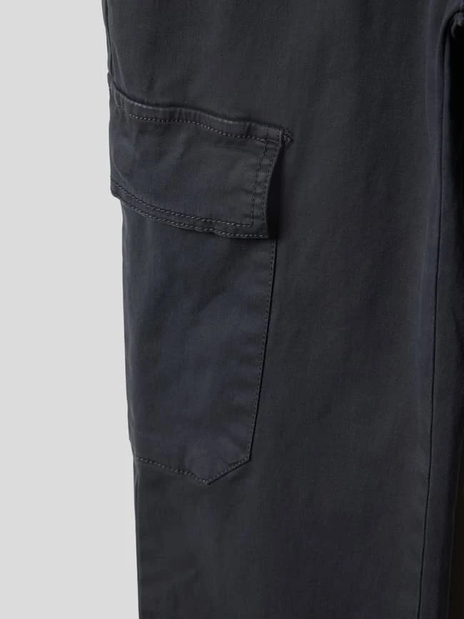 Garcia Cargohose Mit Label-Patch - Dunkelgrau 4 Garcia Cargohose Mit Label-Patch - Dunkelgrau – Bild 2