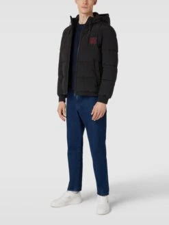 HUGO Jacke Mit Kapuze Modell 'Balin' - Schwarz