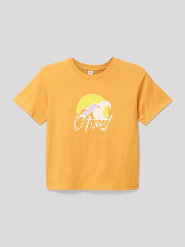 ONeill T-Shirt Mit Rundhalsausschnitt Modell 'ADDY' - Orange 3 ONeill T-Shirt Mit Rundhalsausschnitt Modell 'ADDY' - Orange