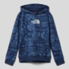 The North Face Hoodie Mit Label-Print Modell 'DREW PEAK LIGHT' - Marineblau