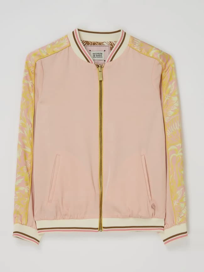 Scotch & Soda Blouson Mit Stehkragen - Rosa 3 Scotch & Soda Blouson Mit Stehkragen - Rosa