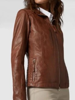 Cabrini Lederjacke Mit Variablem Stehkragen - Cognac -Beliebt Bekleidungsgeschäft 6d750hq88l7kiki5692kod2j94r56ja59t85clhp68r58khi6t9lcdq49584ucag6sql4kq99p8kke2h60o34d1pchh3ed1j60r34p1k6srjcob36phjio9k6gqj2c31copmadg