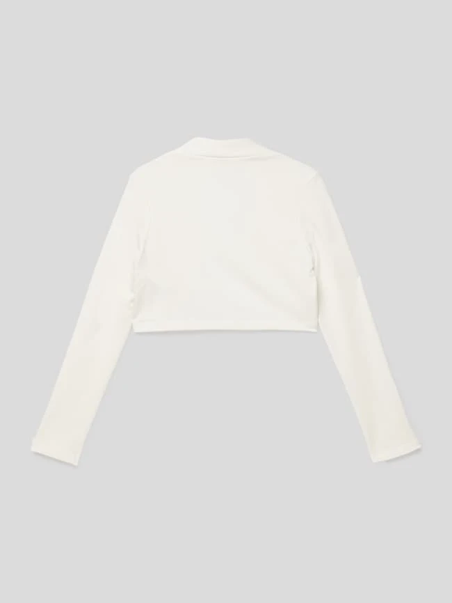 Weise Bolero Mit Floralem Detail - Ecru 5 Weise Bolero Mit Floralem Detail - Ecru – Bild 3