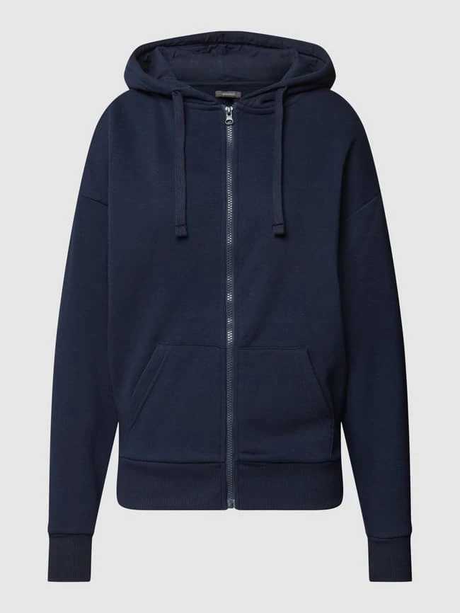 Montego Sweatjacke Mit Känguru-Tasche - Dunkelblau 4 Montego Sweatjacke Mit Känguru-Tasche - Dunkelblau – Bild 2