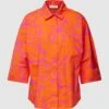 Christian Berg Woman Bluse Aus Baumwolle Mit Allover-Print - Orange -Beliebt Bekleidungsgeschäft 6gokelima5552g9h8d2k2eak69a4clhm9d342h2998p42ci78p846hql75b30lie9174ql9m99956ha9a4o68e3461j6cphhcli3ce1k6lij2ohnccq34or56soj2e3670r68c8