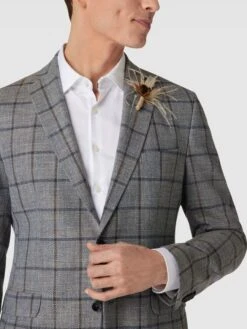 CG - Club Of Gents 2-Knopf-Sakko Mit Karomuster Modell 'Paul' - Marineblau -Beliebt Bekleidungsgeschäft 6gp3acih616jeki1acoj6dpn854kee2i9ss54c298h34mc1lagq4odq66ksl8jhha11l6ea274r58di5993j2eb26dj66o9lckp3gphkc5h62e1i6pij8c9lc5ij6d9jc8s3cdo