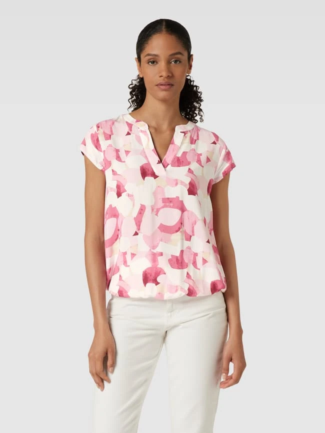Tom Tailor Blusenshirt Mit Allover-Muster Aus Reiner Viskose - Rosa 6 Tom Tailor Blusenshirt Mit Allover-Muster Aus Reiner Viskose - Rosa – Bild 4