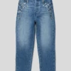 Guess Mum Fit Jeans Mit Paillettenbesatz Modell 'MINIME' - Blau