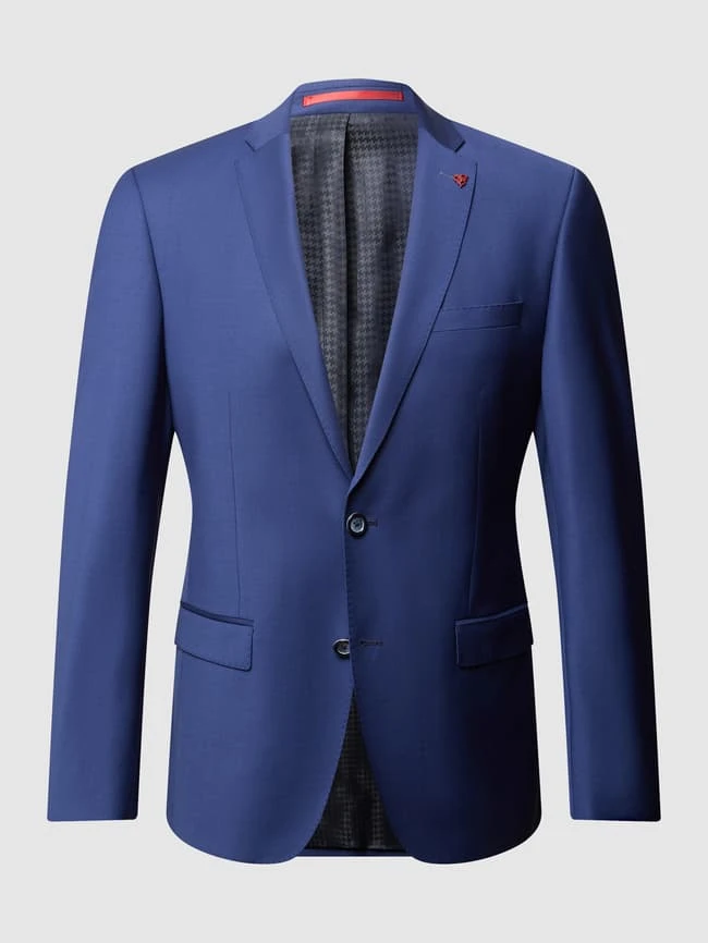 Roy Robson 2-Knopf-Sakko Mit Stretch-Anteil - Royalblau 4 Roy Robson 2-Knopf-Sakko Mit Stretch-Anteil - Royalblau – Bild 2