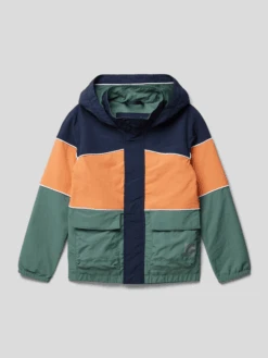 S.Oliver RED LABEL Jacke Im Colour-Blocking-Design - Khaki