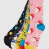 Happy Socks Socken Im 6er-Pack Mit Smiley®-Muster - Gelb
