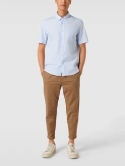 BOSS Orange Chino Mit Label-Details Modell 'SHYNE' - Khaki