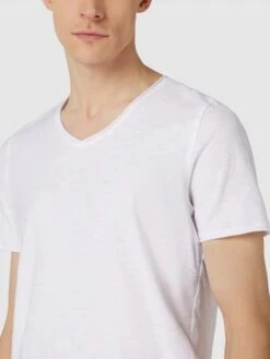 MCNEAL T-Shirt Mit Geripptem Rundhalsausschnitt - Weiß -Beliebt Bekleidungsgeschäft 6h2j6lig710kulhm6sq58dq998r48iam75b48ia29l5kai9l8pb4ehi9650kmiqd90s34i299164ihah64o3gcr4cpij2p366koj4phkcks3aeb66gpm6d1icphm8chg74pm8pg