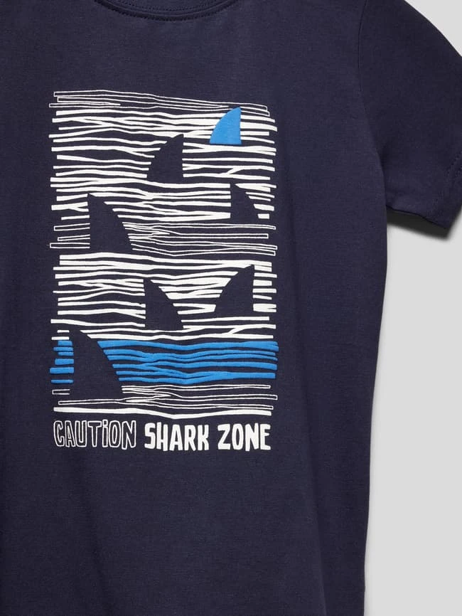 Blue Seven T-Shirt Mit Motiv-Print - Blau 4 Blue Seven T-Shirt Mit Motiv-Print - Blau – Bild 2