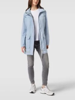 Wellensteyn Jacke Mit Label-Detail Modell 'ILLUSION' - Hellblau