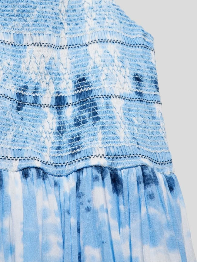 Happy Girls Kleid Im Batik-Look - Bleu 4 Happy Girls Kleid Im Batik-Look - Bleu – Bild 2