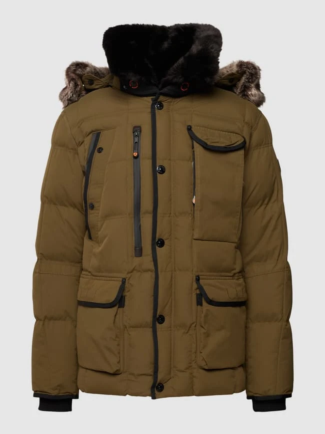 Wellensteyn Steppjacke Mit Kunstpelzkragen Modell 'MARVELLOUS' - Olivgrün 4 Wellensteyn Steppjacke Mit Kunstpelzkragen Modell 'MARVELLOUS' - Olivgrün – Bild 2