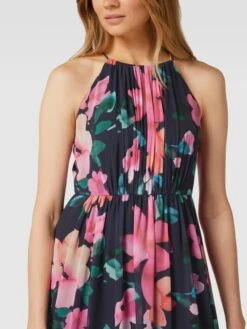 Jake*s Cocktail Abendkleid In Maxilänge Mit Floralem Allover-Muster - Marineblau Meliert -Beliebt Bekleidungsgeschäft 6kpk2kqb9l132iq2a525clab8tb52iik99452gph9ha32d2gah6lac2l95232iqk6p2kil1l611jckq39p3m4pj675gjcc3368r3gopkc5imcohj6op3cob36th3cc1l6hi3cog