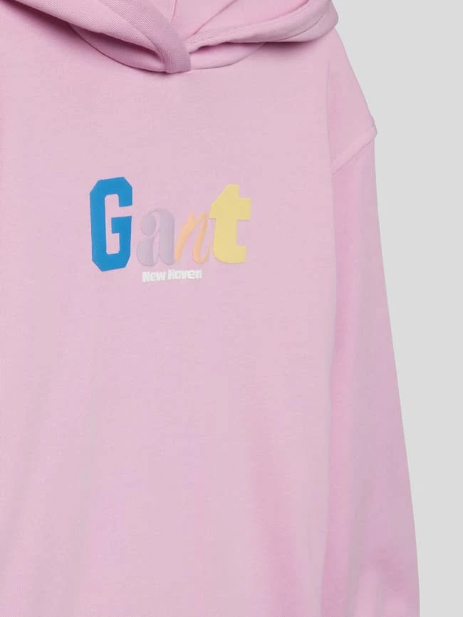 Gant Sweatkleid Mit Kapuze - Rosa 4 Gant Sweatkleid Mit Kapuze - Rosa – Bild 2