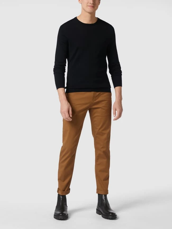 Tiger Of Sweden Pullover Aus Wolle Modell 'Nichols' - Schwarz 3 Tiger Of Sweden Pullover Aus Wolle Modell 'Nichols' - Schwarz