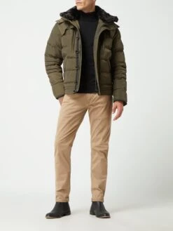 Wellensteyn Starstream 382 Funktionsjacke Mit Abnehmbarer Kapuze - Olivgrün