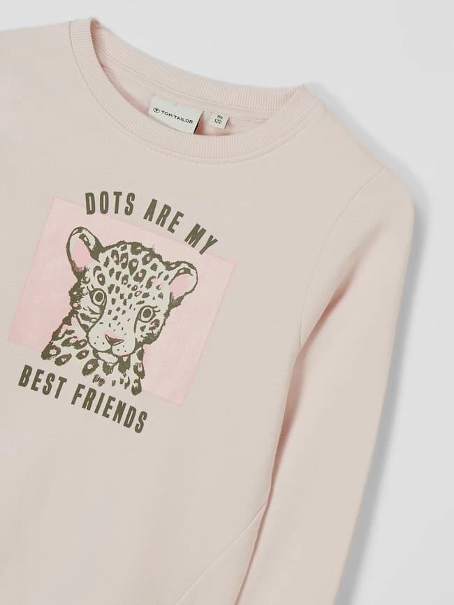 Tom Tailor Sweatshirt Mit Message - Hellrosa 4 Tom Tailor Sweatshirt Mit Message - Hellrosa – Bild 2