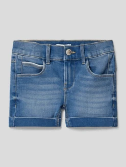 Name It Jeansshorts Mit Fixierten Beinumschlägen Modell 'SALLI' - Jeans