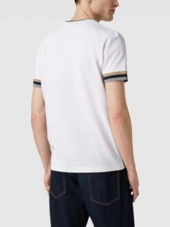 Christian Berg Men T-Shirt Mit Kontraststreifen - Weiß -Beliebt Bekleidungsgeschäft 6l252k1ia1ajgh9kah1j8iica0s5cghp957ksl9ga53kekae8taj6cacah3j8kai8l3jidqj9h446gii6go3iopm75im4cpkcdi6cp1kccsj4o9l75gm6d9l74p3cdr1cks32dg