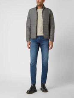 Napapijri Steppjacke Mit Stehkragen Modell 'Acalmar' - Anthrazit