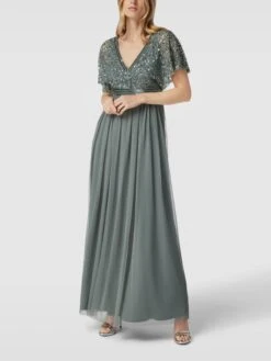 Jake*s Cocktail Abendkleid Mit Paillettenbesatz - Bottle