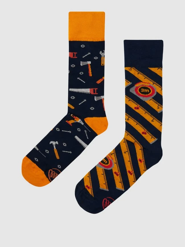 Many Mornings Socken Mit Allover-Muster - Marineblau 3 Many Mornings Socken Mit Allover-Muster - Marineblau