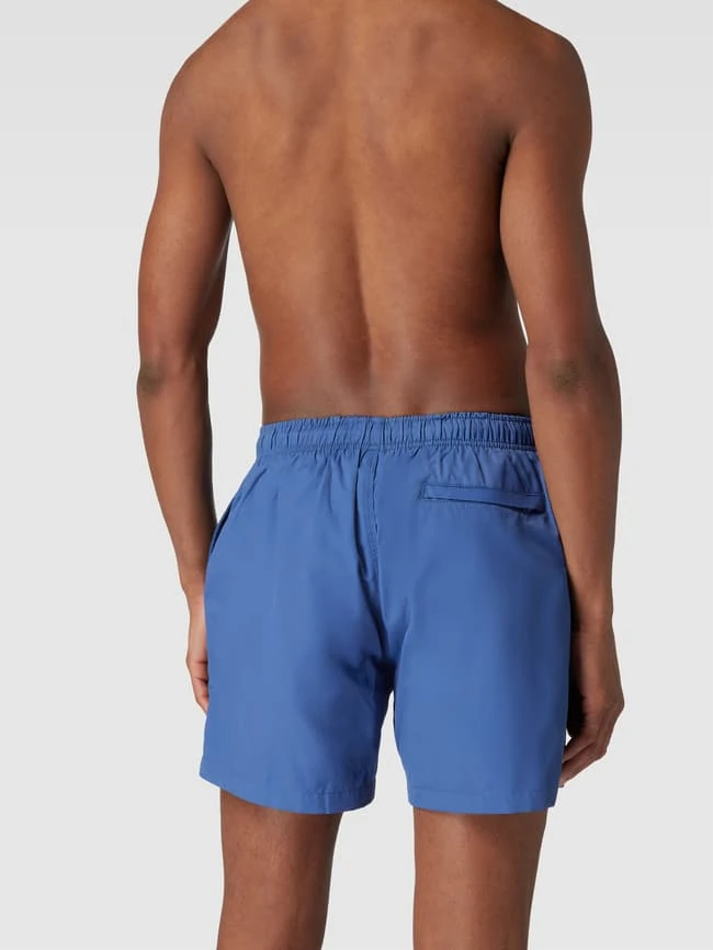 MCNEAL Badehose Mit Label-Stitching Modell 'Gregory' - Rauchblau 6 MCNEAL Badehose Mit Label-Stitching Modell 'Gregory' - Rauchblau – Bild 4